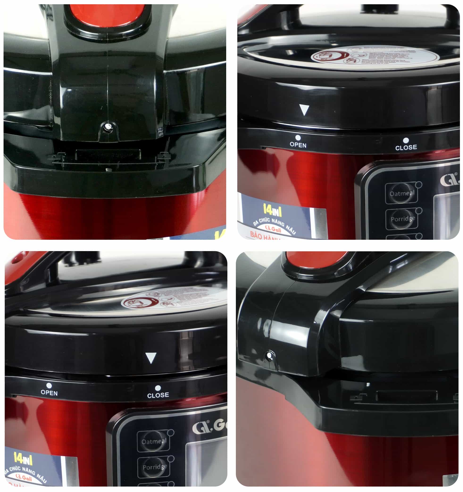 Nồi Áp Suất Điện Gali GL-1606R. Dung tích 6L, nồi đa năng 14 chức năng nấu. Thiết kế hiện đại, nhỏ gọn. Hàng chính hãng bảo hành 24 tháng.