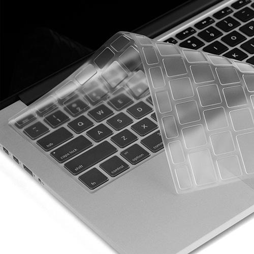 Vỏ TPU trong suốt kèm bàn phím linh hoạt cho MacBook Air Pro 11/13 Inch