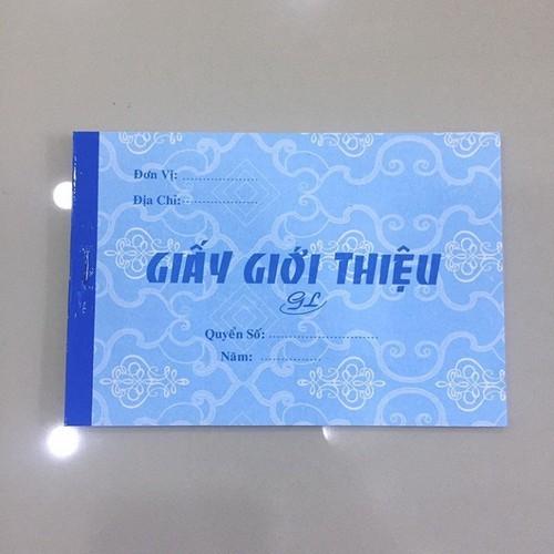 Sổ giấy giới thiệu 13x19