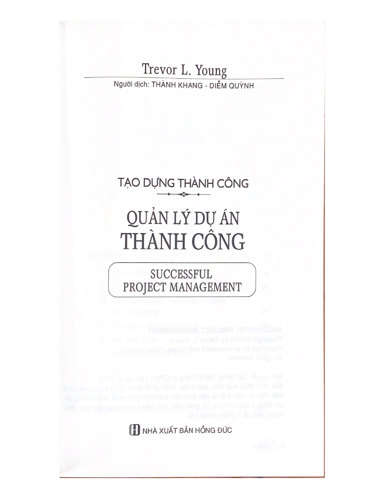 Quản Lý Dự Án Thành Công