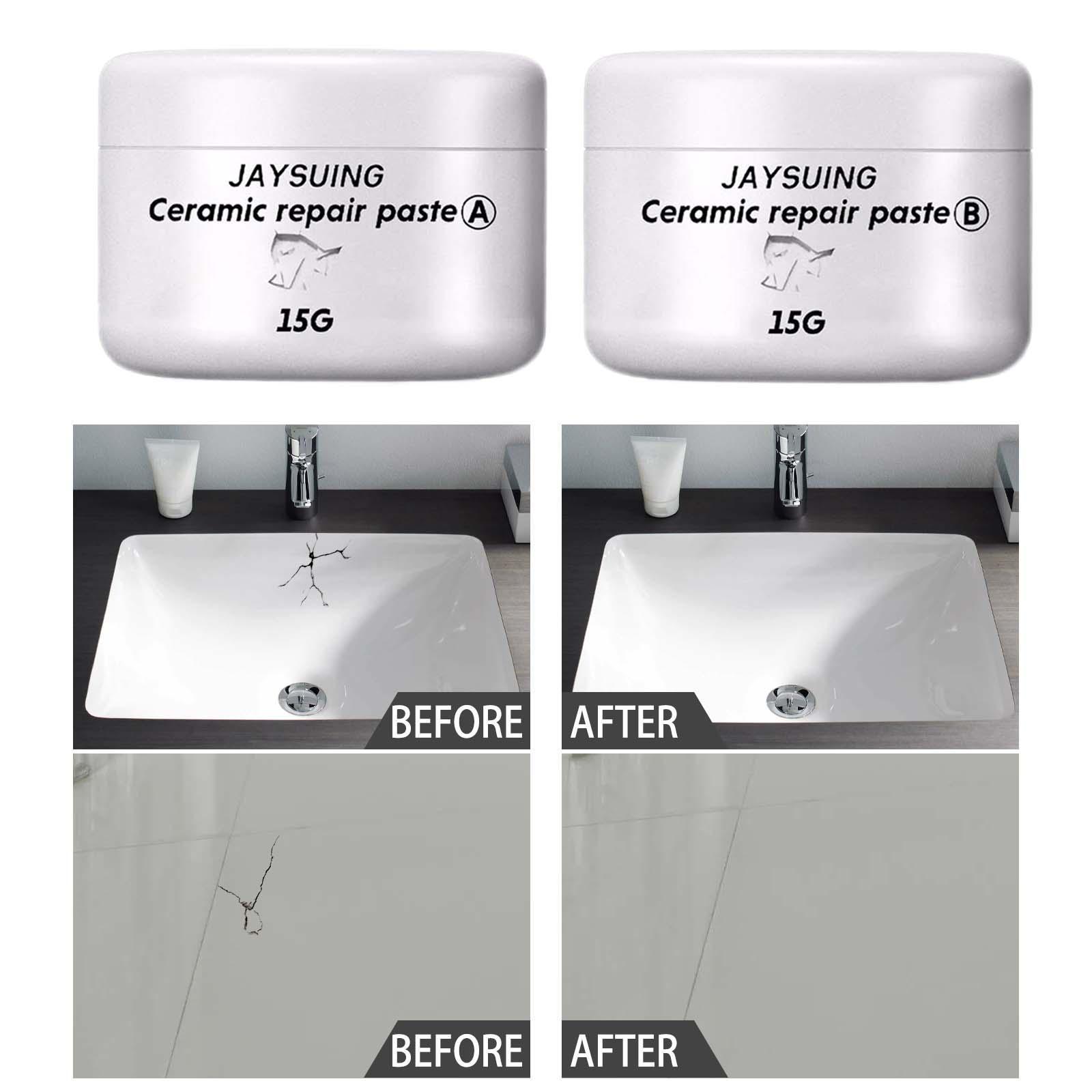 2Pcs Ceramic Repair Paste Tiles Repair Repairing Tool Tile Repair Agent