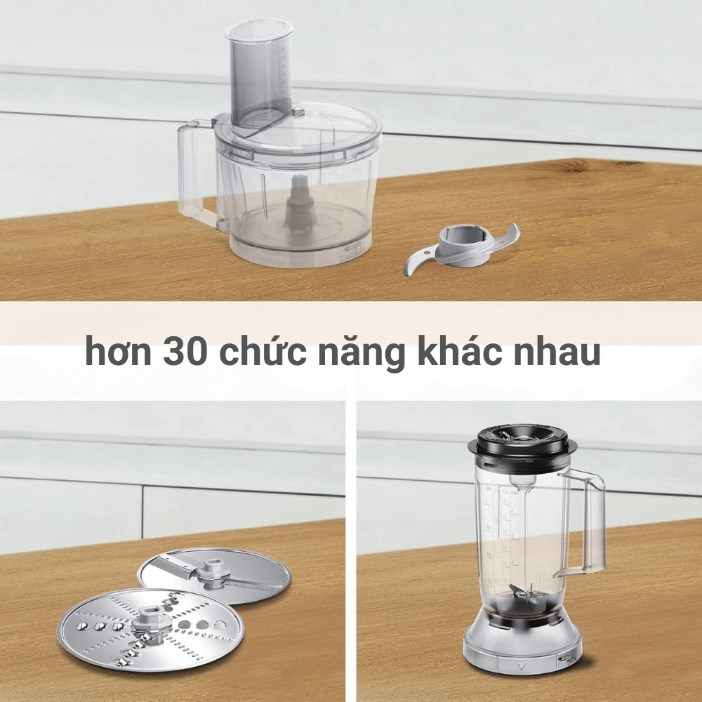 Máy xay đa năng BOSCH MultiTalent3 MCM3201B Hàng Chính Hãng
