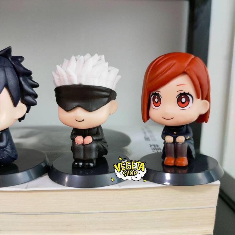Mô hình Jujutsu Kaisen - Chú thuật hồi chiến - Yuji Itadori Megumi Fushiguro Nobara Kugisaki Satoru Gojo - Cao 7cm