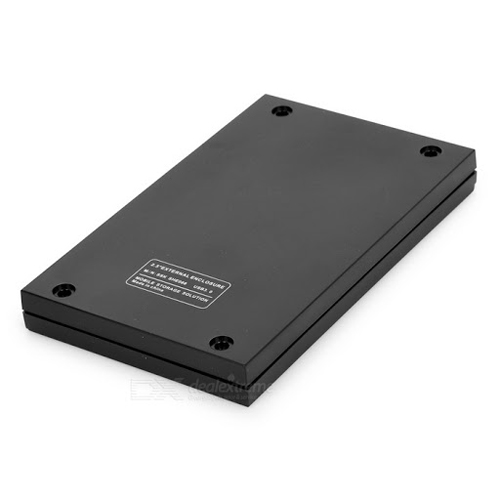 Box ổ cứng di động SSK SHE088 chuẩn 3.0 - tích hợp đèn led báo tín hiệu (đen) Hàng Nhập Khẩu