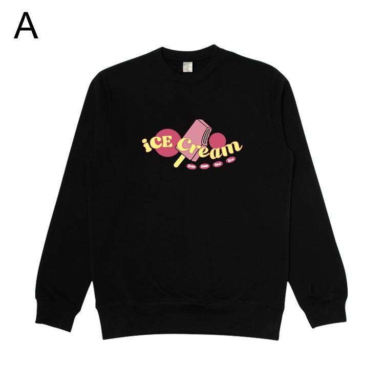 Áo Sweater Blackink Ice cream áo nỉ cổ tròn nam nữ