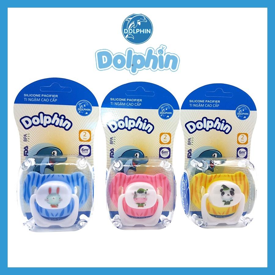 Núm ti giả/ ti ngậm cao cấp Dolphin (B1,B2,B3) dành cho bé - DP026A