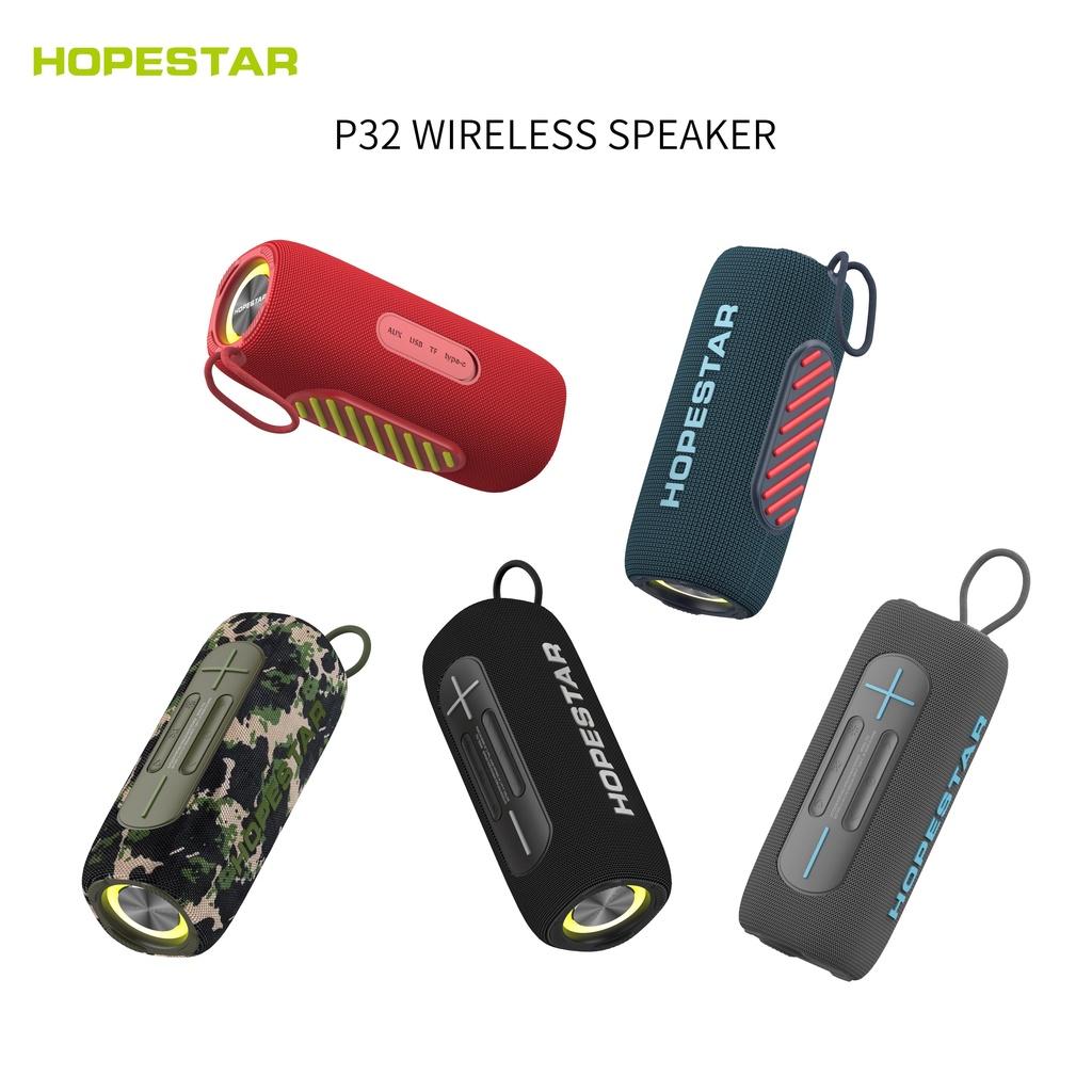 Loa Bluetooth HOPESTAR P32 nghe nhạc Di Động Công Suất Cao 20W