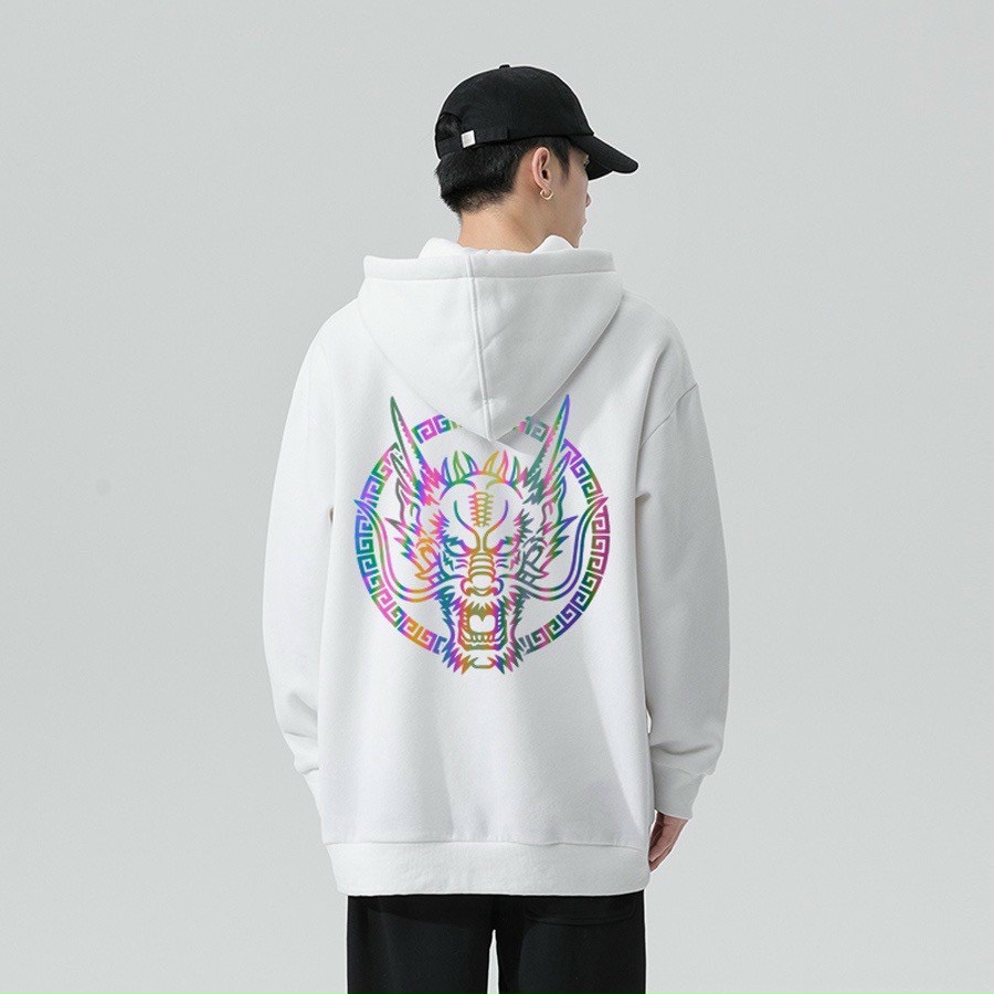 Áo Hoodie form dưới 70kg.nón 2 lớp .thun nỉ ngoại mềm ,min.hàng chất lượng bao đẹp.logo in phản quang .loại decan tốt ...nón 2 lớp vải chính 145k