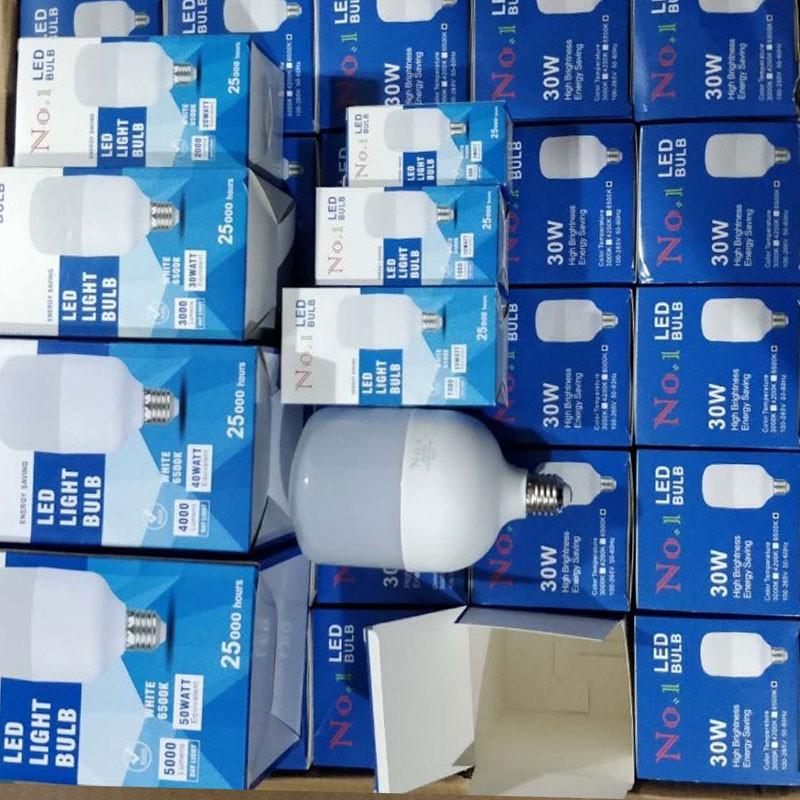 Bóng đèn LED trụ tròn 5W 10W 15W 20W 30W 40W 50W ánh sáng trắng️Bóng Đèn Led️️