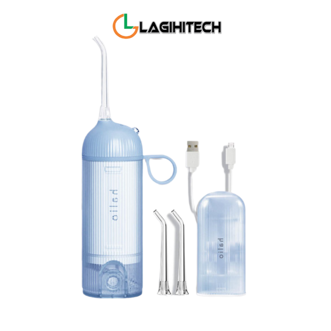 Máy Tăm Nước Halio Ultraclean Oral Irrigator 3 Chế Độ Nhỏ Gọn Bỏ Túi - Baby Blue