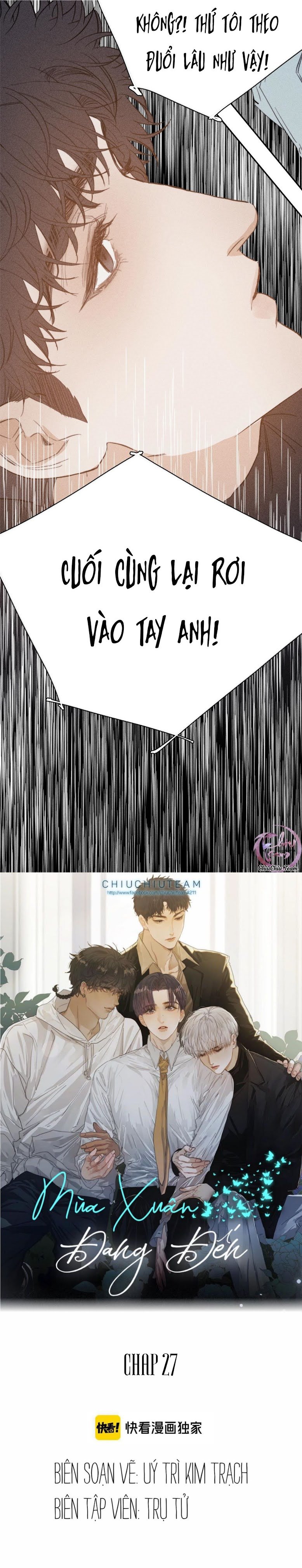 mùa xuân đang đến chapter 27 2