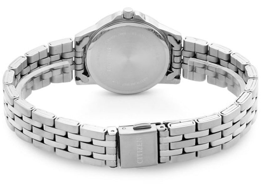 Đồng Hồ Nữ Citizen Dây Thép Không Gỉ EQ0601-54E - Mặt Đen