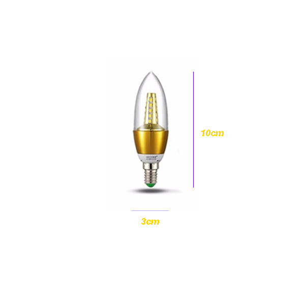 Đèn led nến màu trắng