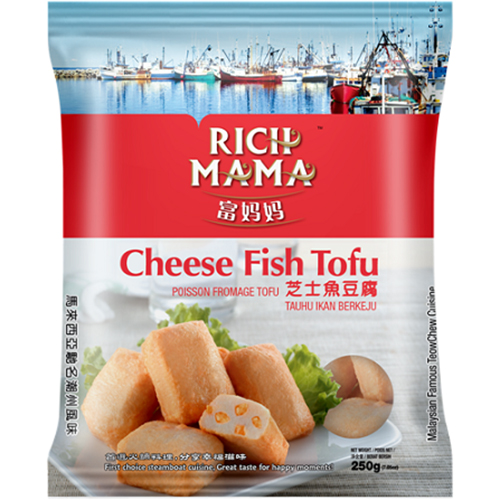 Đậu hũ cá phô mai Rich Mama Đông Lạnh 250g