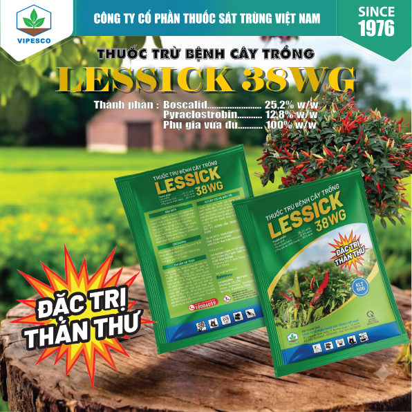 LESSICK 38WG (50GR) - THUỐC TRỪ BỆNH CÂY TRỒNG