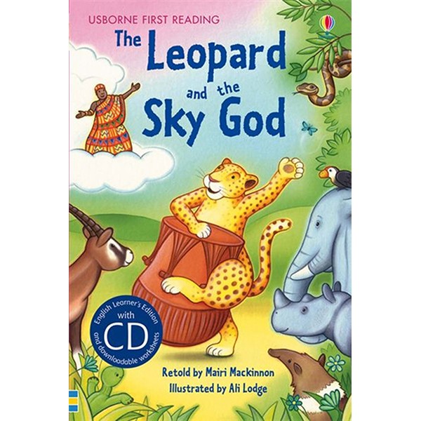 Usborne The Leopard and the Sky God + CD