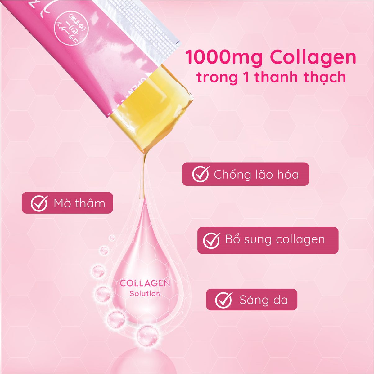 Thạch Bổ Sung Collagen AISHITOTO Collagen Jelly