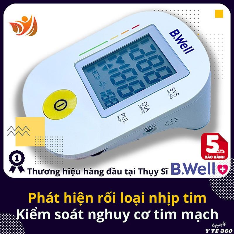 Máy Đo Huyết Áp Điện Tử Bắp Tay B Well PRO 36 | Sản Xuất Tại Thụy Sĩ | Có Trợ Lý Tiếng Việt