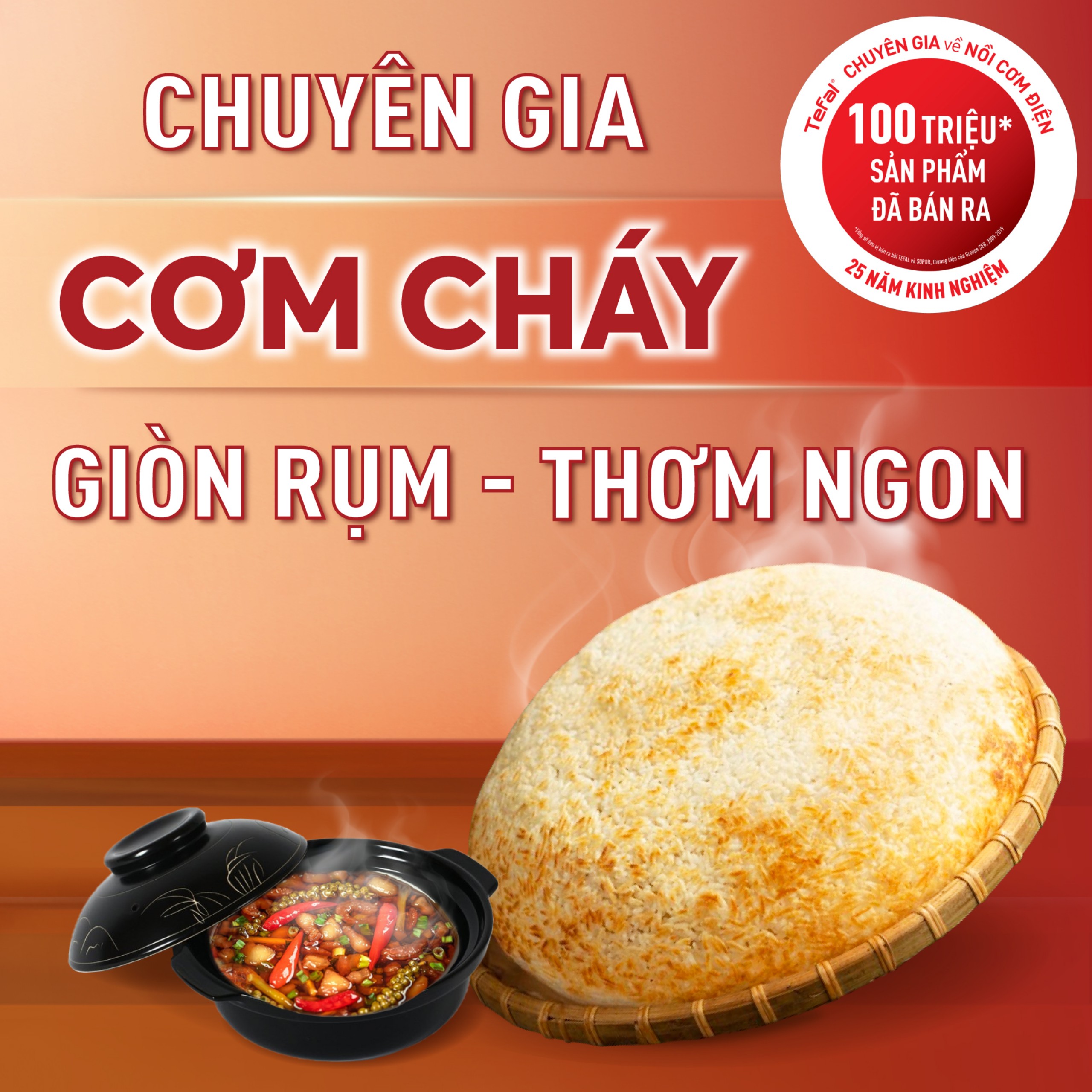 Nồi cơm điện cơ Tefal 0.7L - Thương hiệu Pháp - RK224168- Hàng chính hãng