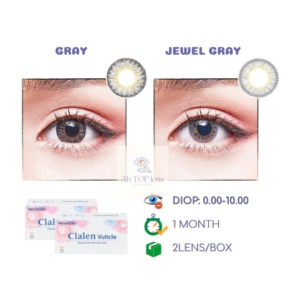 Lens màu xám Clalen Vuticle cho đôi mắt tự nhiên và rạng rỡ