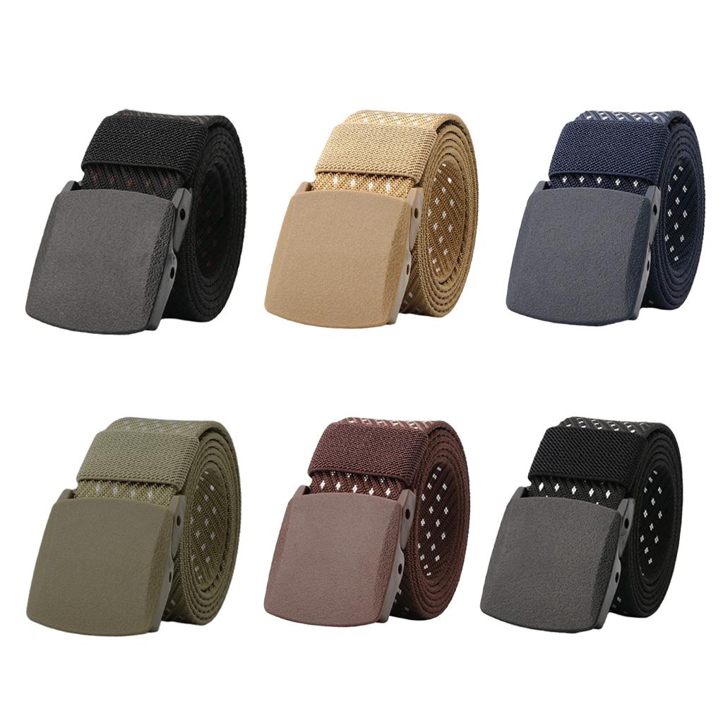 Women Mens Canvas Nylon Waist Belt Strap Casual Waistband