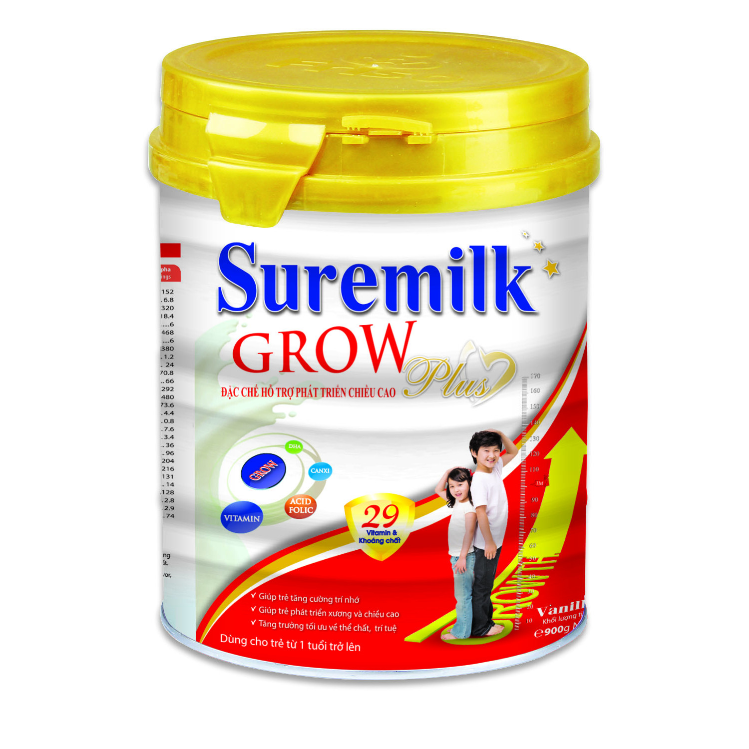 Sữa bột Suremilk Grow Plus 800g