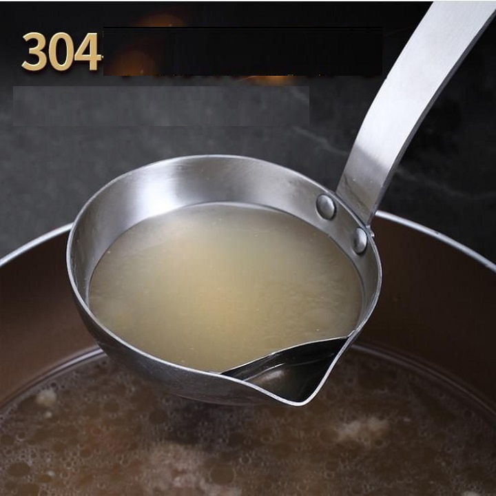 Muôi Lọc Tách Dầu , Váng Mỡ Bằng Thép Không Gỉ Cao Cấp