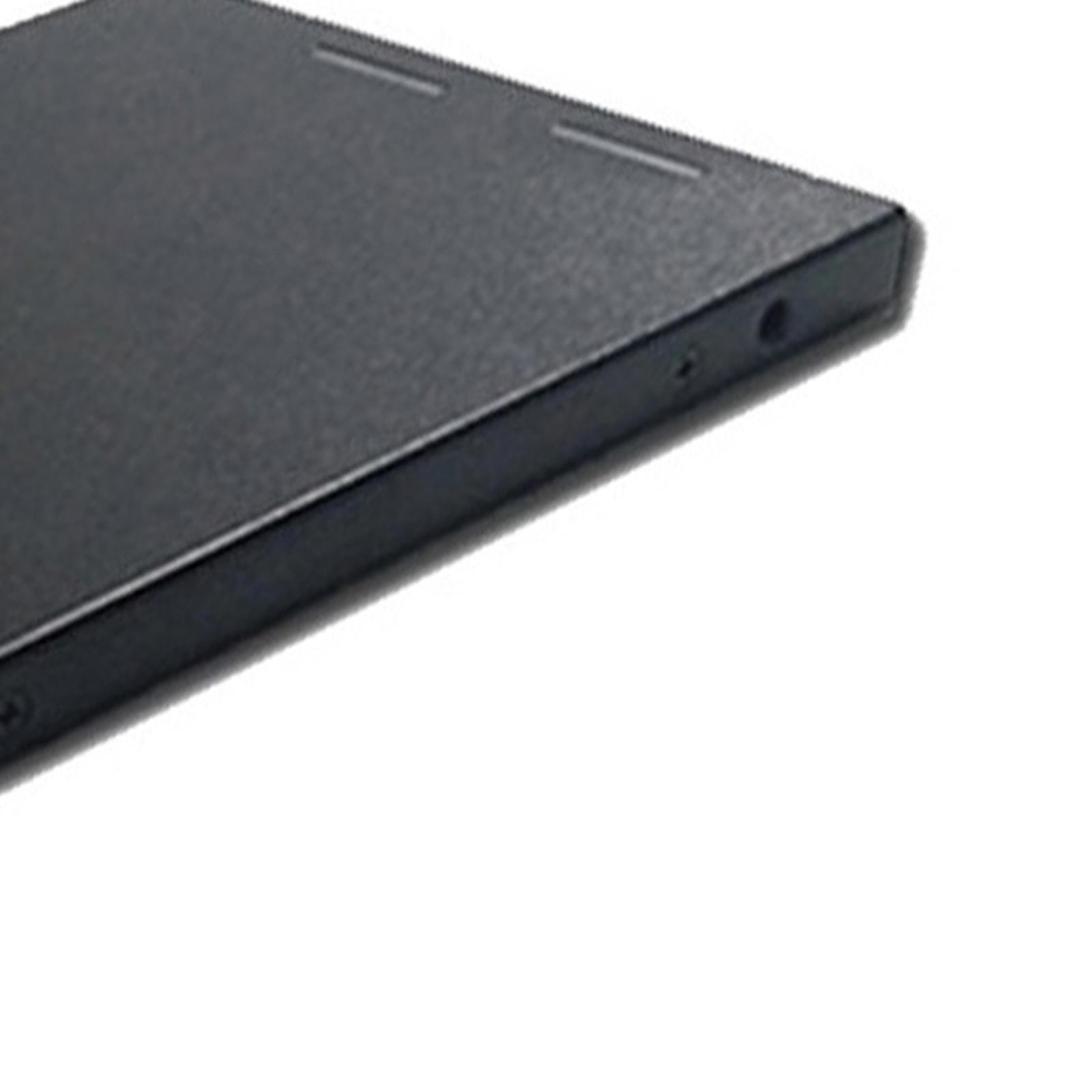 MSATA to 2.5" SATA Enclosure Aluminium Case Simple Installation Standard Plug and Play Professional Internal/External , Black Premium