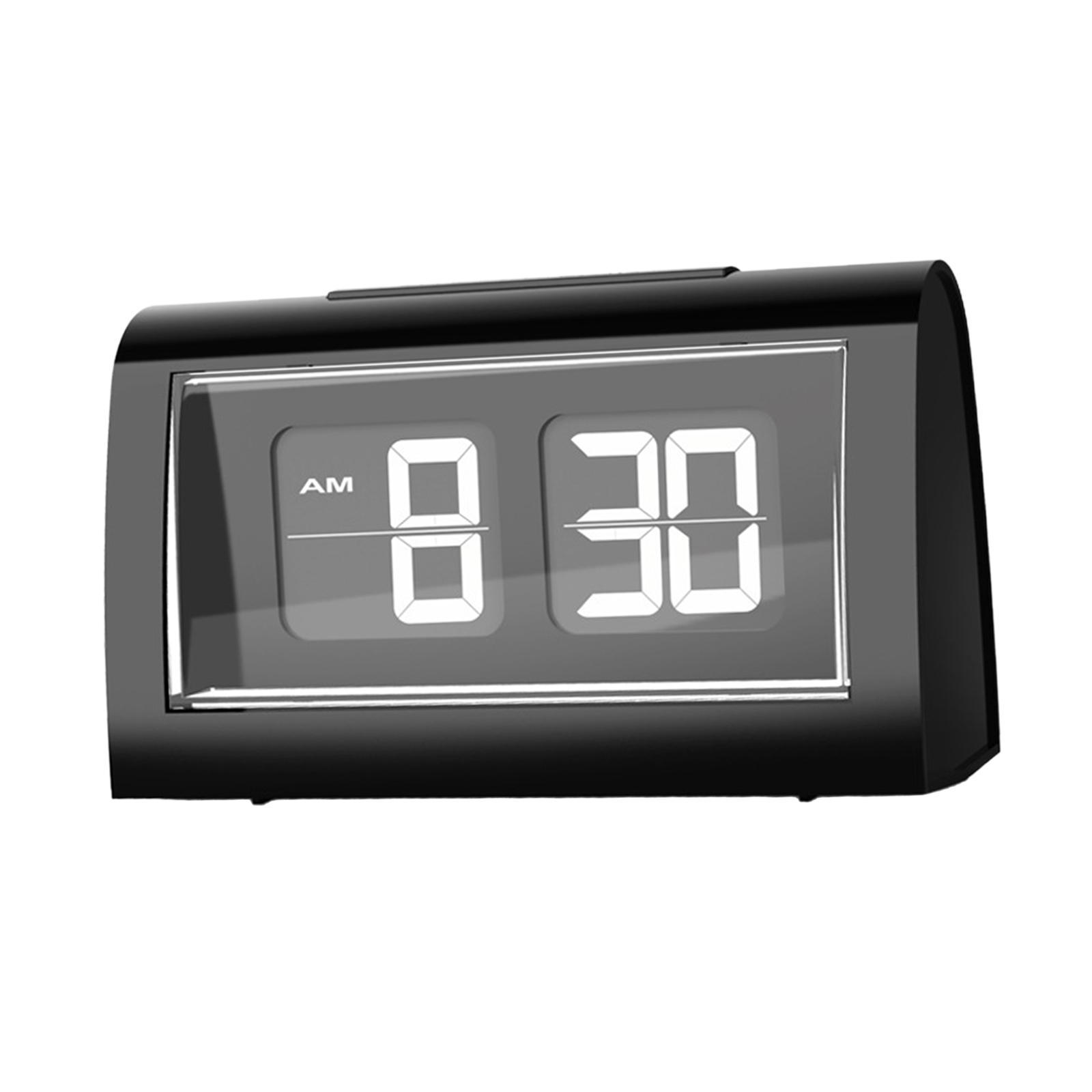 Digital Alarm Clock Snooze Clock Large Number Decor Table Clock Clock for Works Hotel Dorm Bedside Dining Table