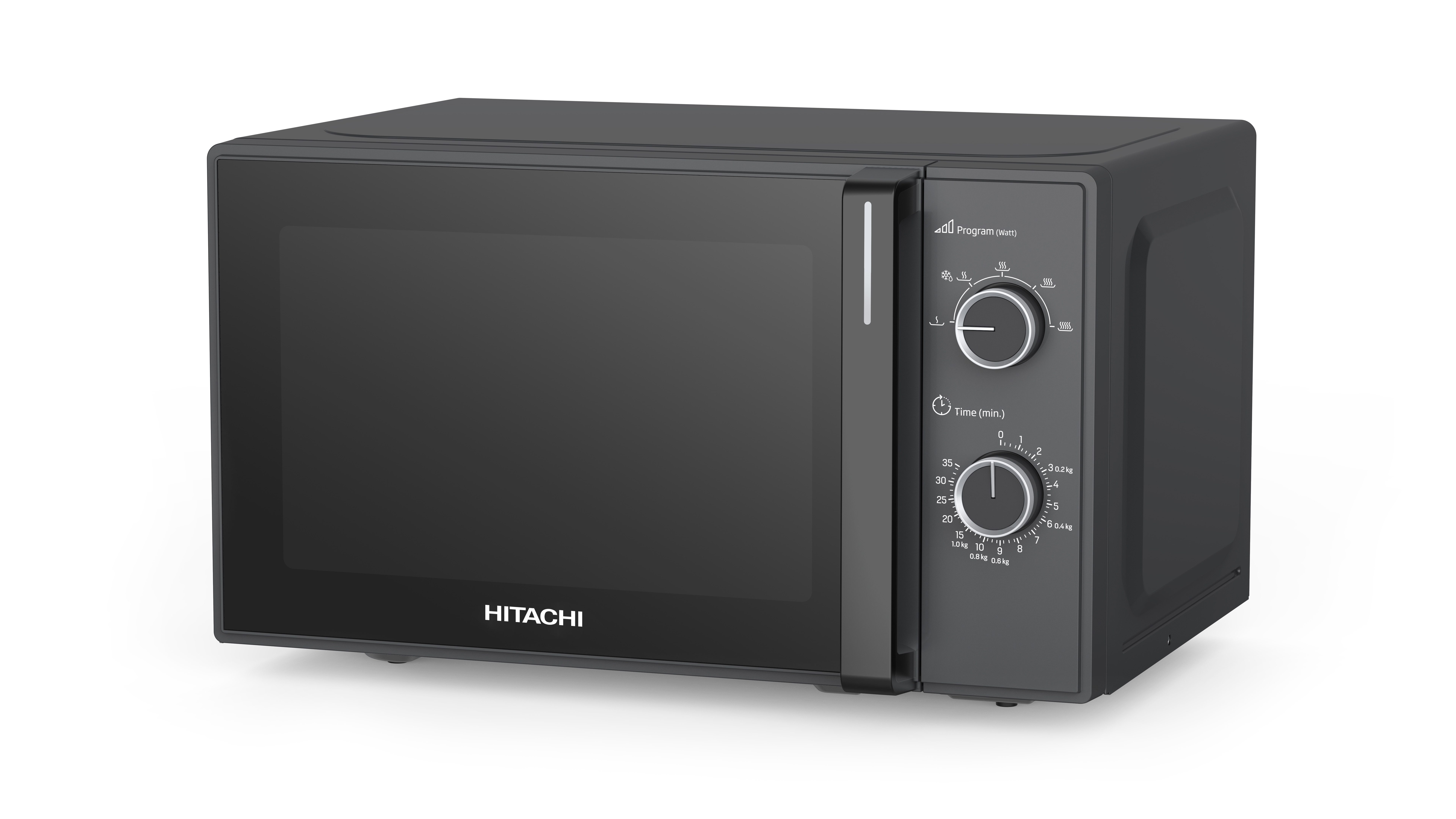 Lò vi sóng Hitachi HMR-M2002, dung tích 20L, màu đen, 700W, 5 mức công suất - Hàng chính hãng