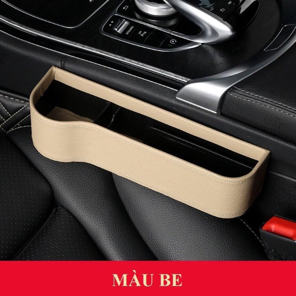 Bộ Khay Đựng Đồ Đa Năng - Hộc Để Đồ Khe Ghế Ô Tô Xe Hơi Cao Cấp