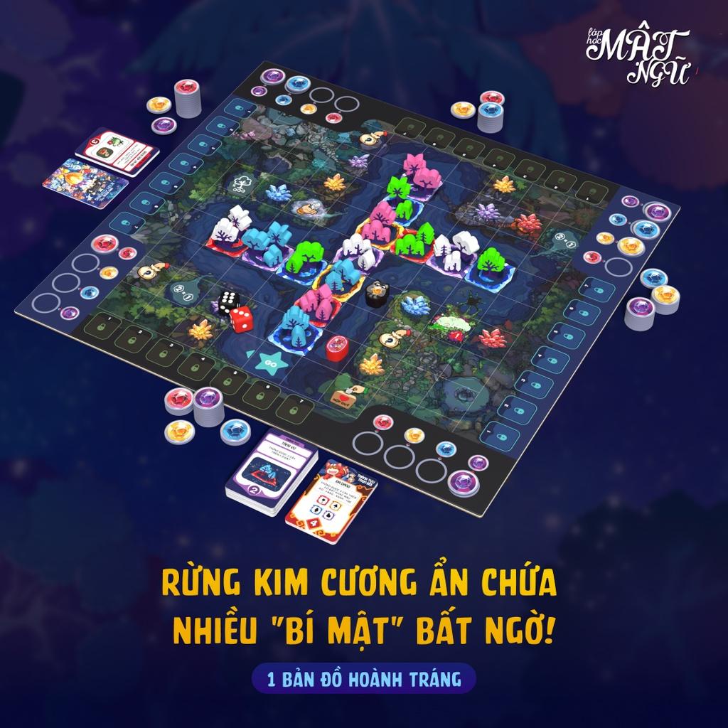 Board game Lớp Học Mật Ngữ - Khu Rừng Kim Cương - Board Game VN