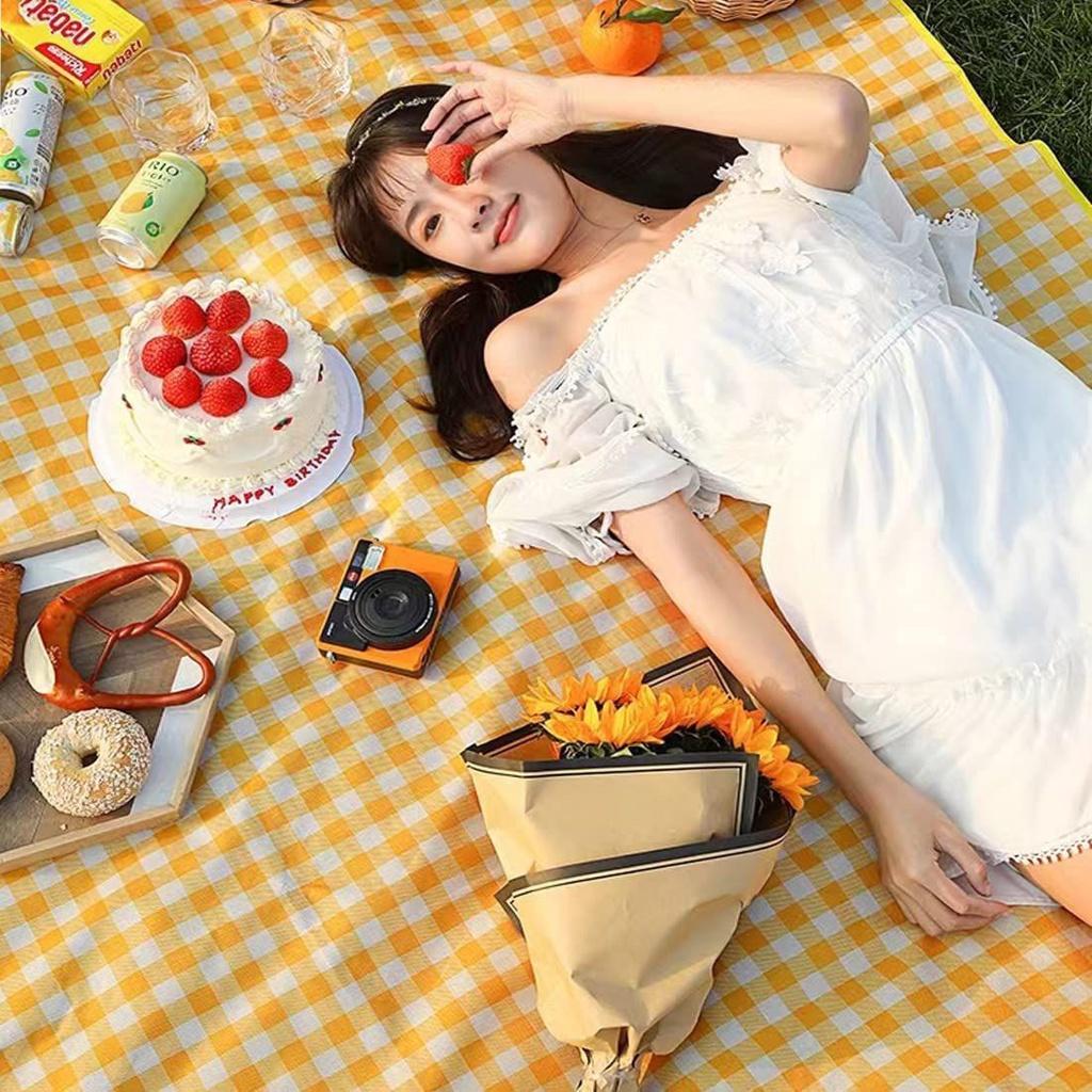 Thảm Bạt Dã Ngoại Chống Thấm Đa Năng SenNai