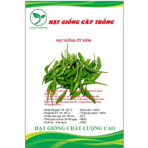 Hạt Giống Ớt Xiêm Thái Lan CT327 - Gói 0.1gram