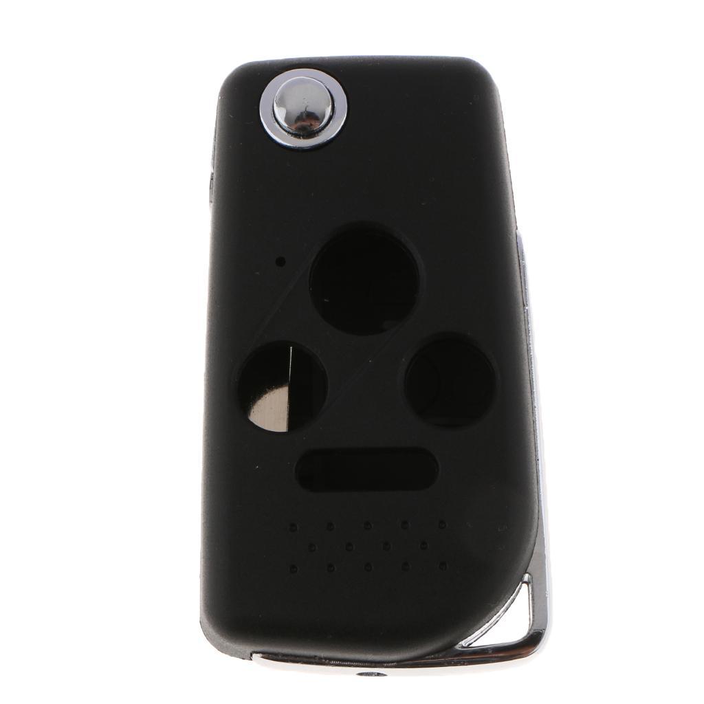 Replacement Shell Folding Remote  Fob 4 Button for