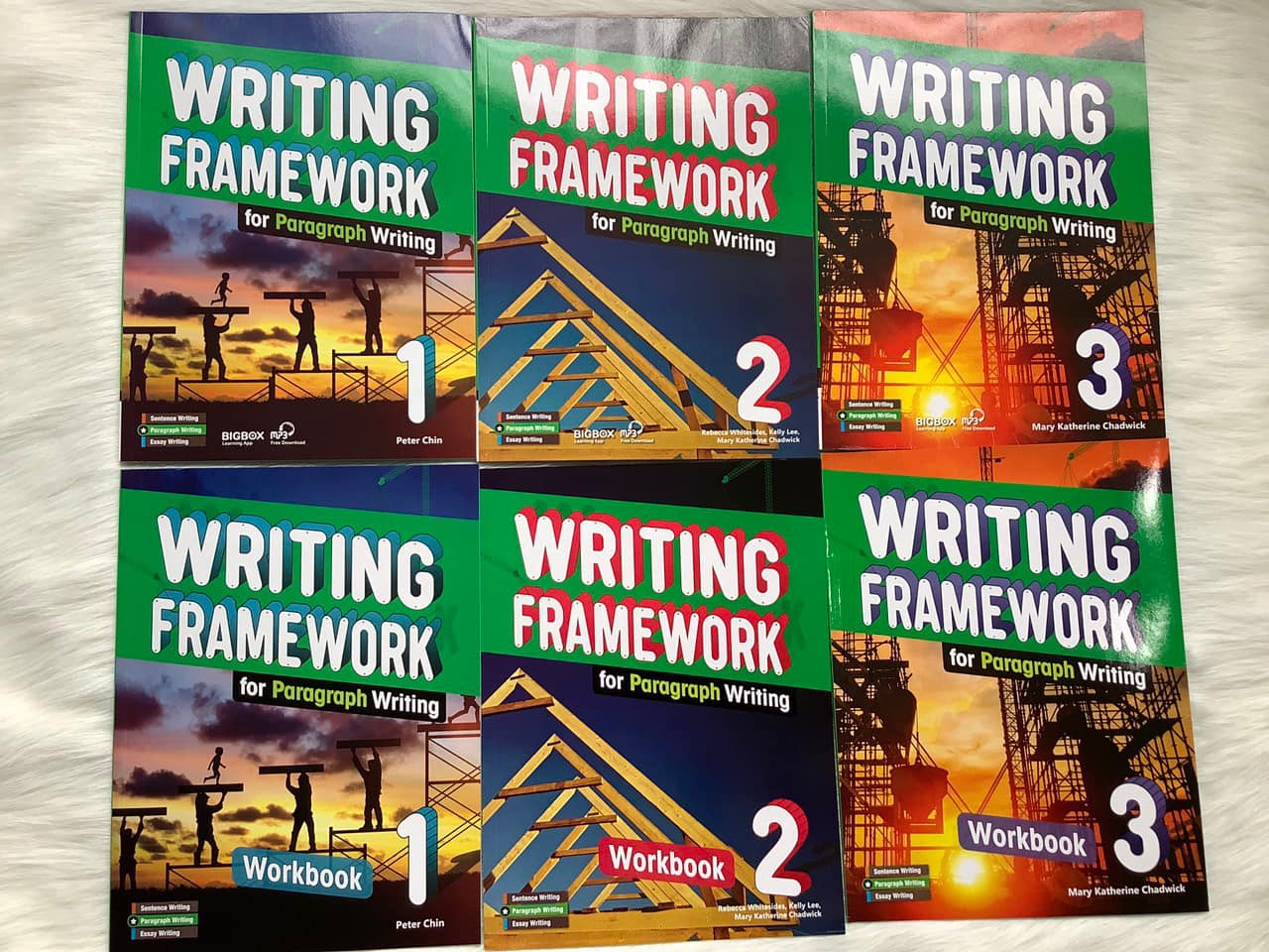 Writing Framework - 18 cuốn + File MP3 | Bản Nhập Khẩu