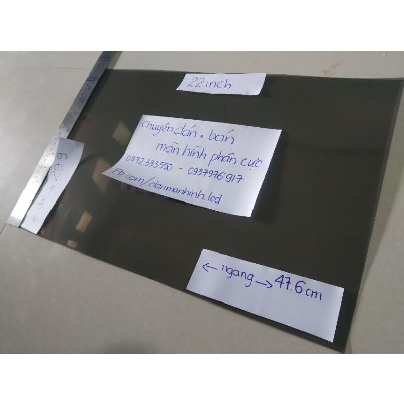 Phim phân cực 22 in wide dùng cho màn hình LCD, tivi, hmi,laptop, điện thoại , tặng dao,khăn lau,hướng dẫn dán