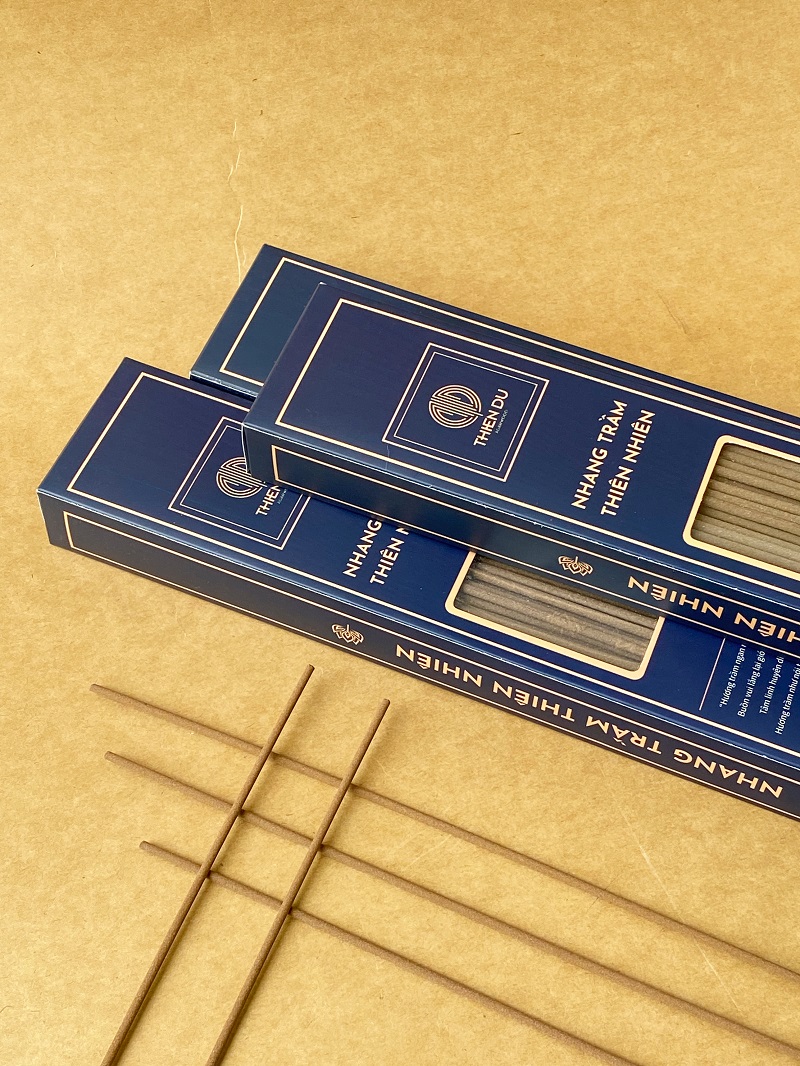 Nhang Trầm Hương Vi Sinh Organic – Agarwood Organic Incense Stick Hương Thơm Dịu Nhẹ, Ít Khói, An Toàn Cho Sức Khỏe