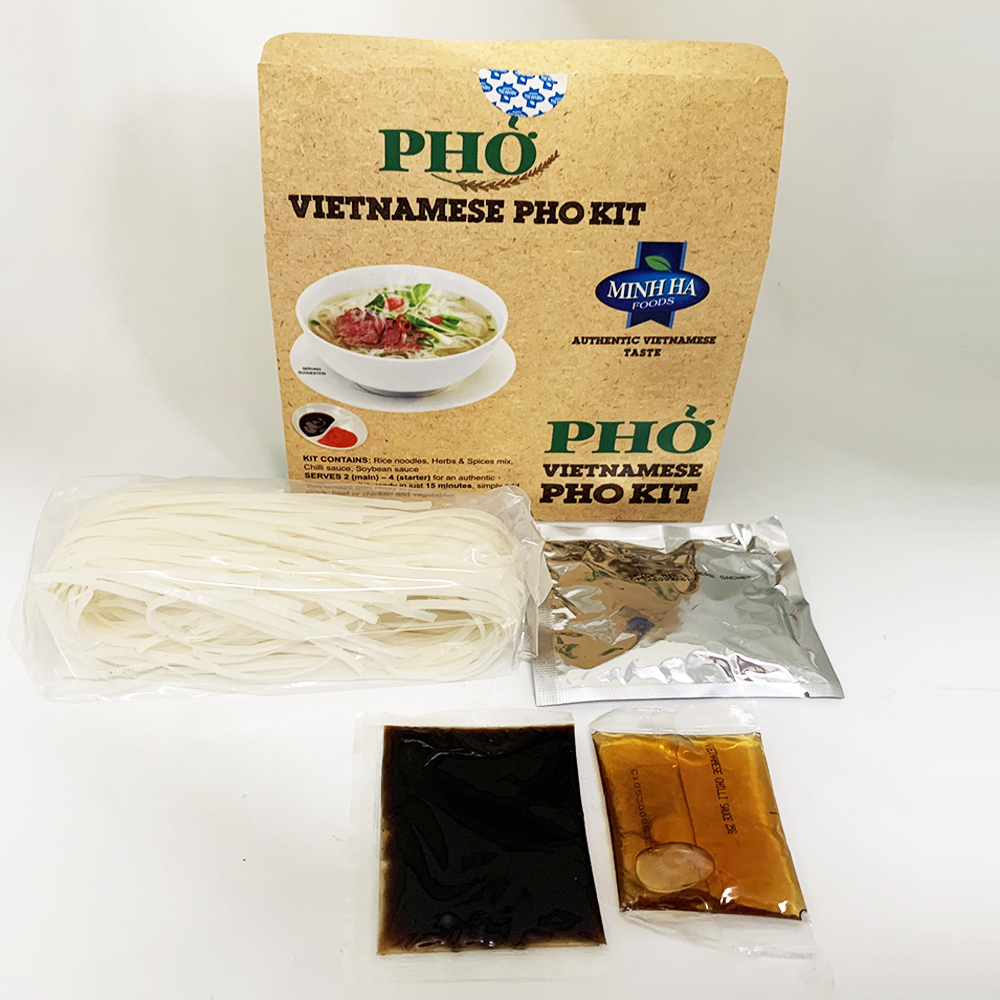 Bộ nguyên liệu nấu phở Minh Hà 138g - Vietnamese Phở Kit 138g