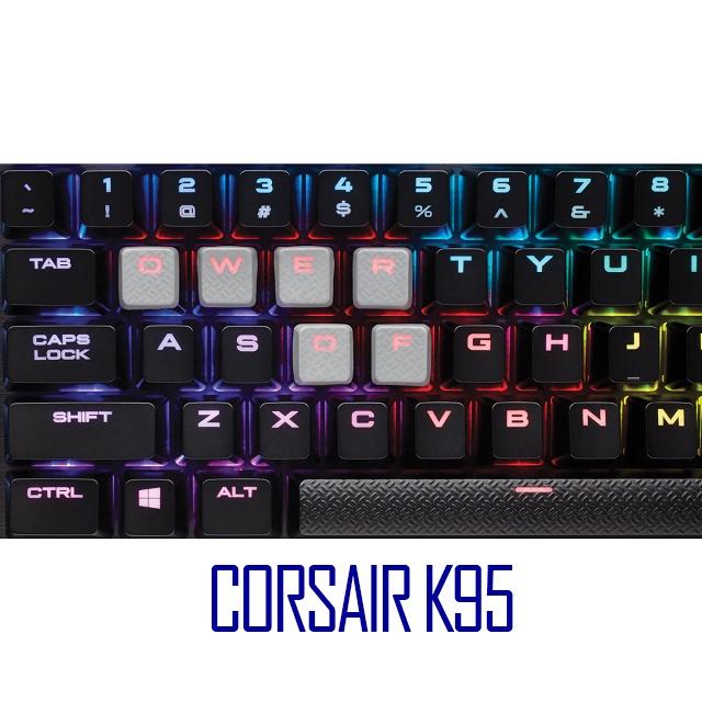 Bàn phím cơ chơi game tốt nhất Corsairr K95 RGB Platinum GunMetal Speed switch