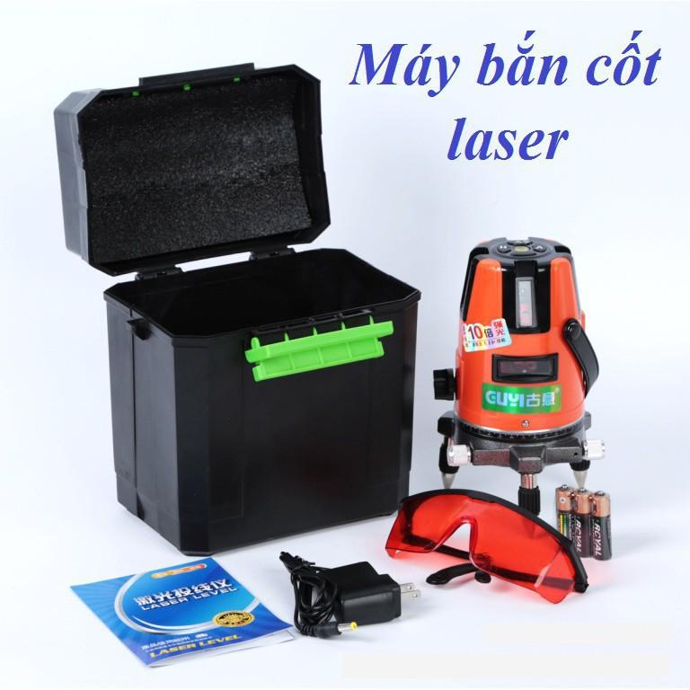 Máy bắn cốt laser 5 tia đỏ tặng kèm chân 1,2m