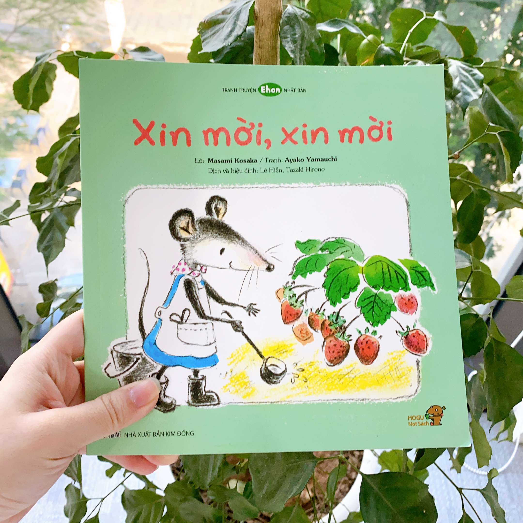 Ehon - Phát triển tư duy - Xin mời, xin mời - cho bé 3-6 tuổi