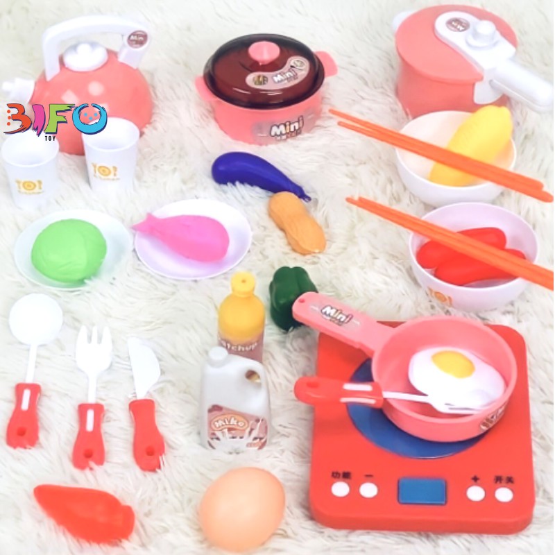 BỘ ĐỒ CHƠI NẤU ĂN NHÀ BẾP CHO BÉ YÊU - LOẠI TO