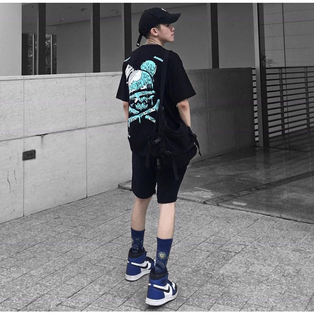 Áo thun unisex tay lỡ ACIDIC || Hany shop