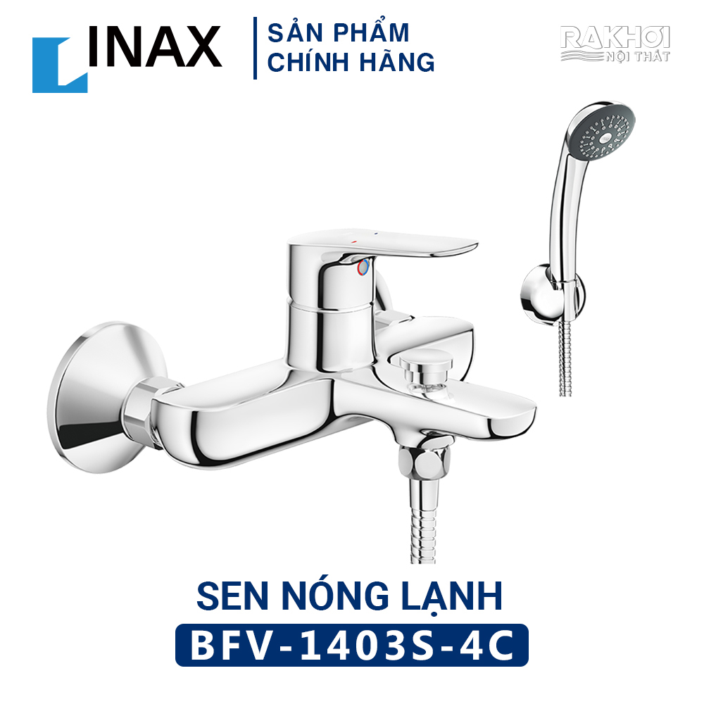 Vòi Sen Tắm INAX BFV-1403S-4C Nóng Lạnh