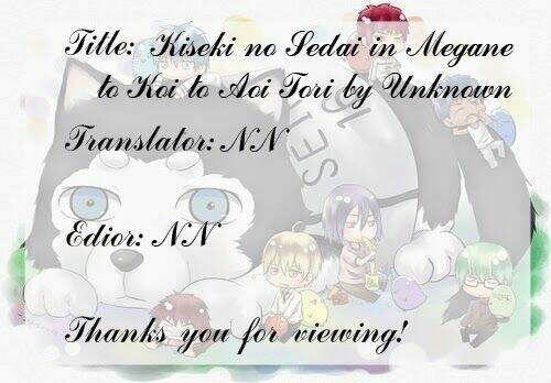 kuroko – tuyển thủ vô hình: short doujinshi chapter 32 2