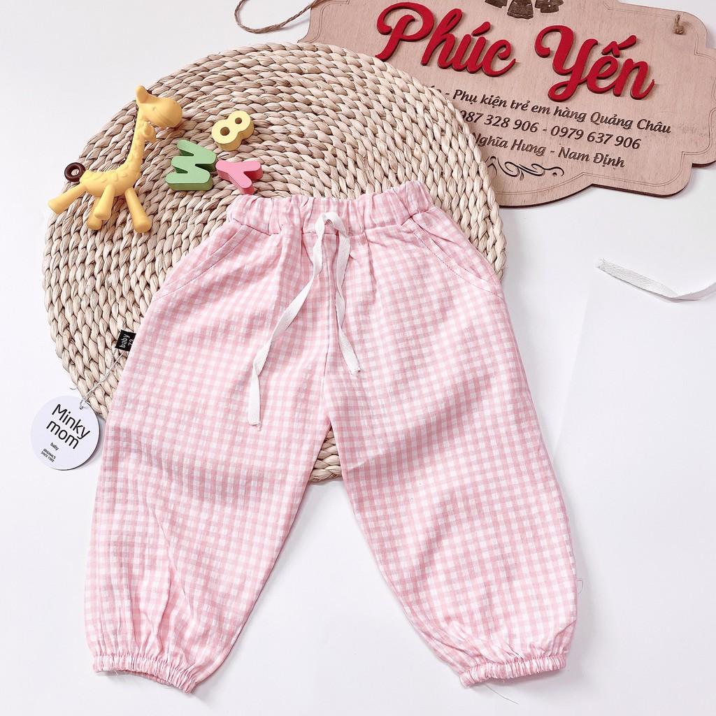 Quần Dài Caro Hàng Minky Mom Cực Đẹp Cho Bé_Super (7-19kg)(1310)