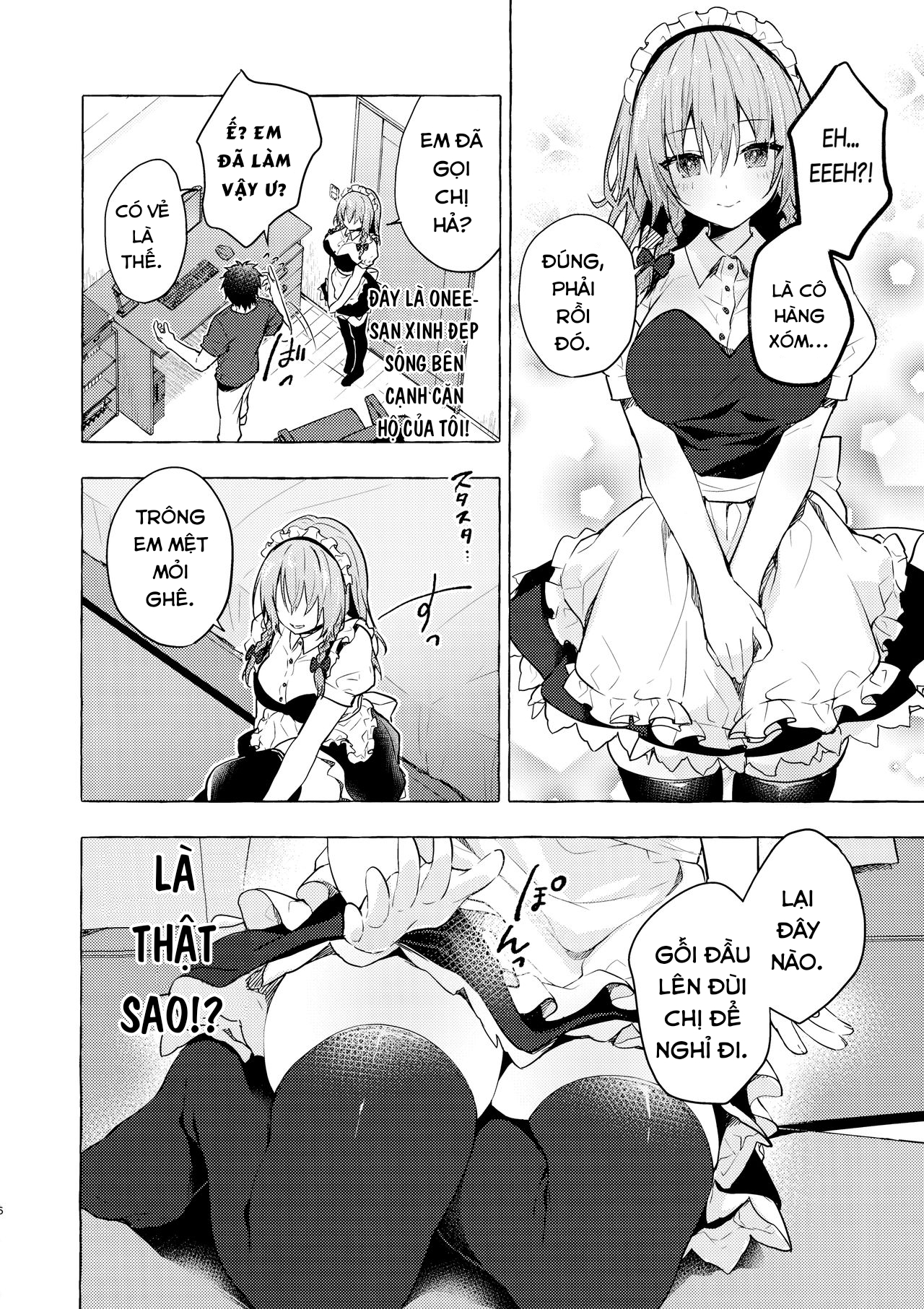 [18+]tonari no sakuya-san 3 iyashi maid sakuya no zubuzubu gohoushi sex chapter 1 5