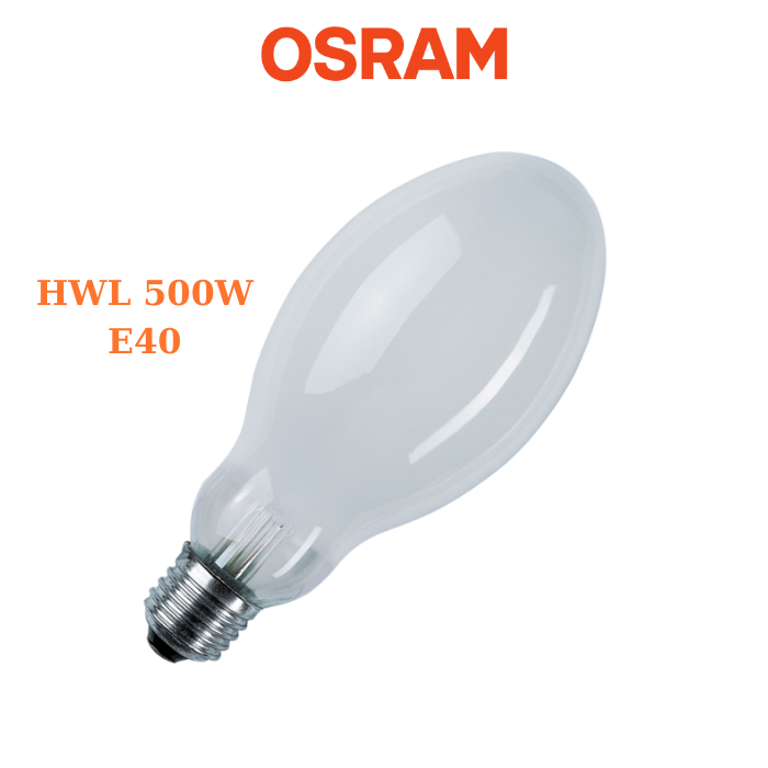 Đèn đường Cao áp OSRAM HWL 500W E40 Ánh sáng 4100K