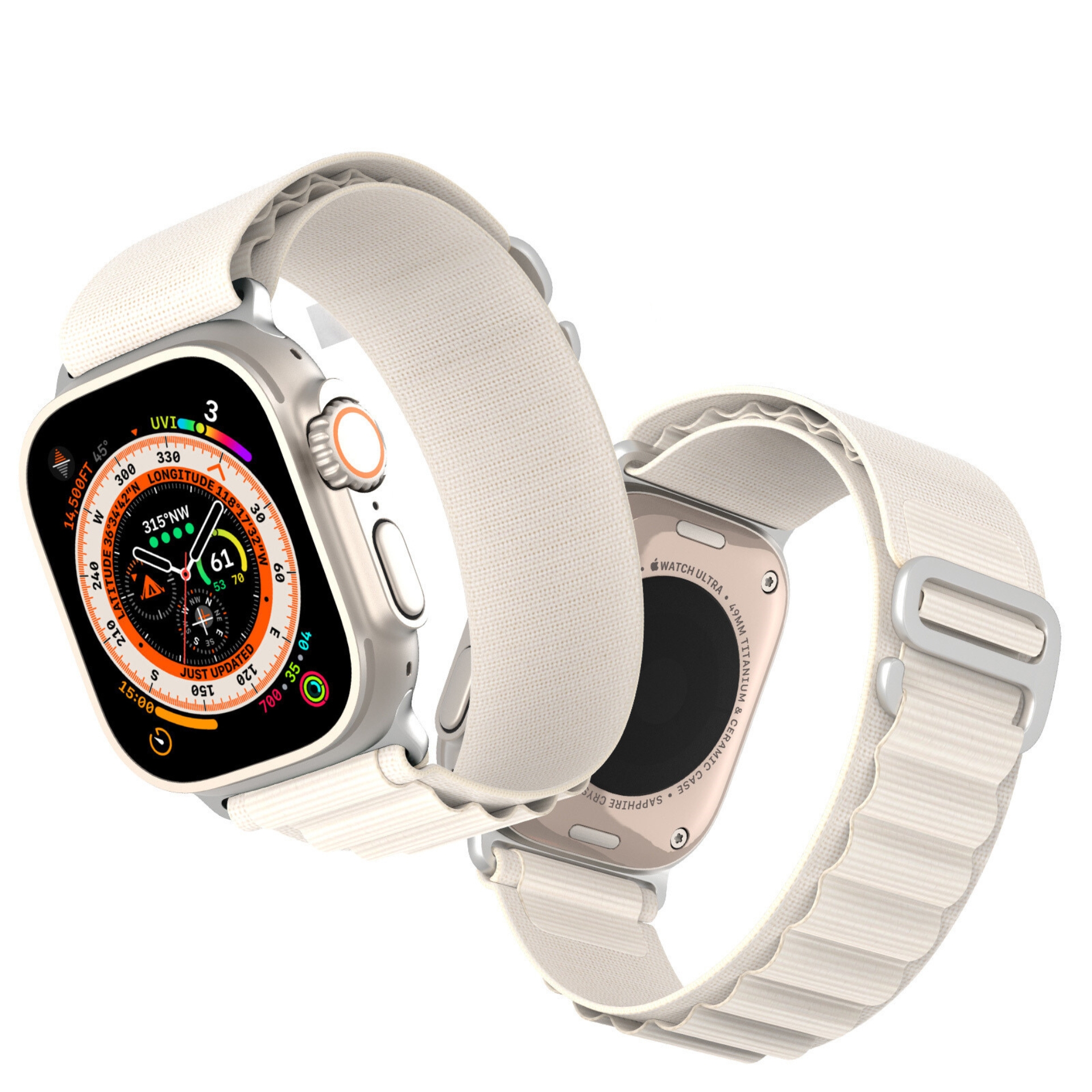 Dây Đeo Thay Thế Dux Ducis GS Series Dành Cho Apple Watch Ultra / Apple Watch Series 8,7,6,5,4,3,2,1,SE,SE 2022 - HÀNG CHÍNH HÃNG